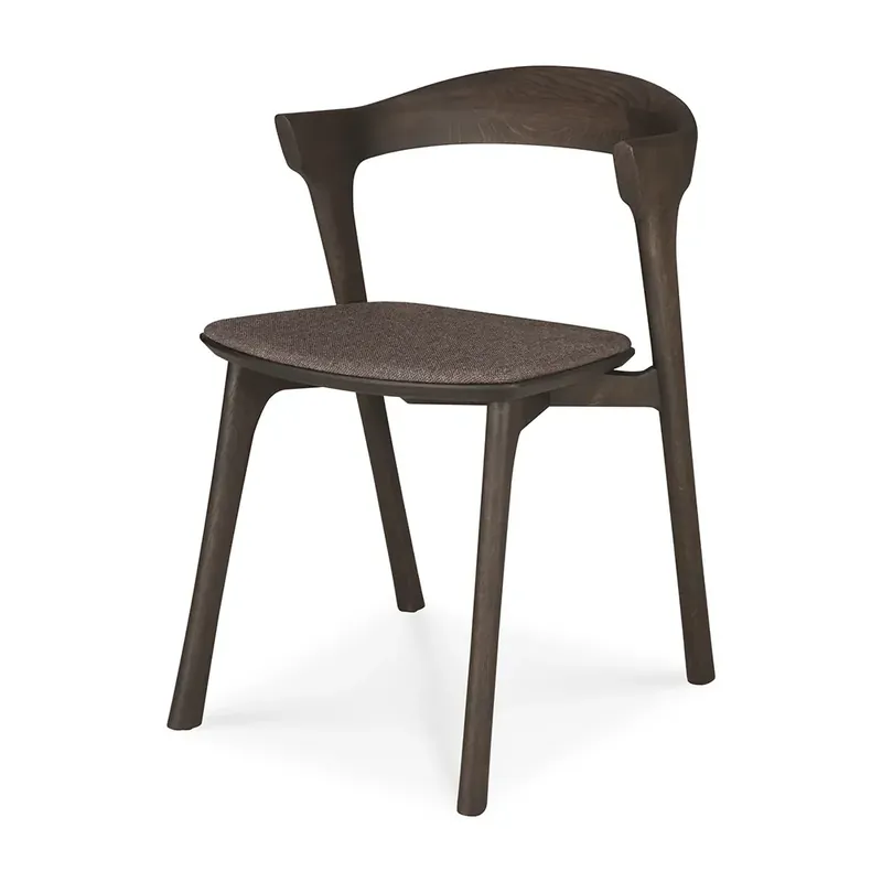 Begränsat erbjudande Bok Matstol Brun ek/Warm Brown fabric